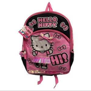 Hello kitty pink backpack